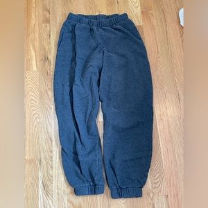 rosa sweatpant charcoal gray